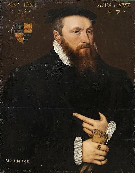 Anthonis Mor Portrait of a Gentleman